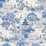 Scalamandre Satomi - Wallcovering Evening Blue Wallpaper SCWP885540003