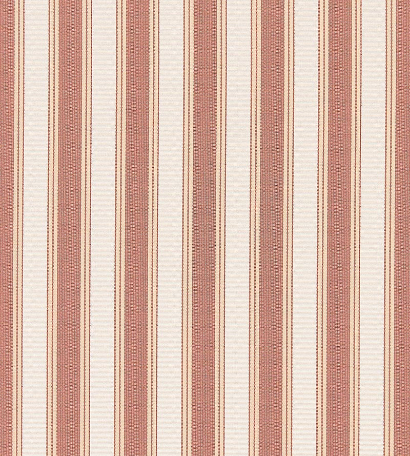 Scalamandre Shirred Stripe Soft Coral Fabric Sample SC121M0034