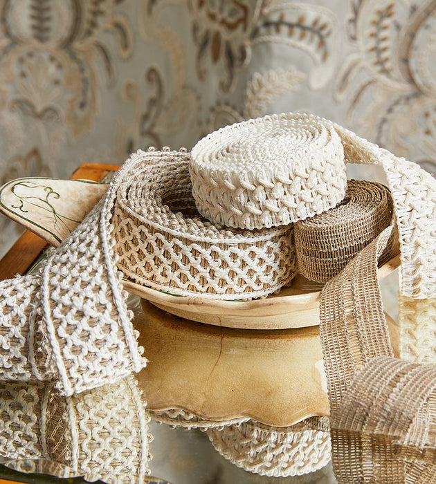 Scalamandre Katja Linen Tape Natural Trim SCT33150002