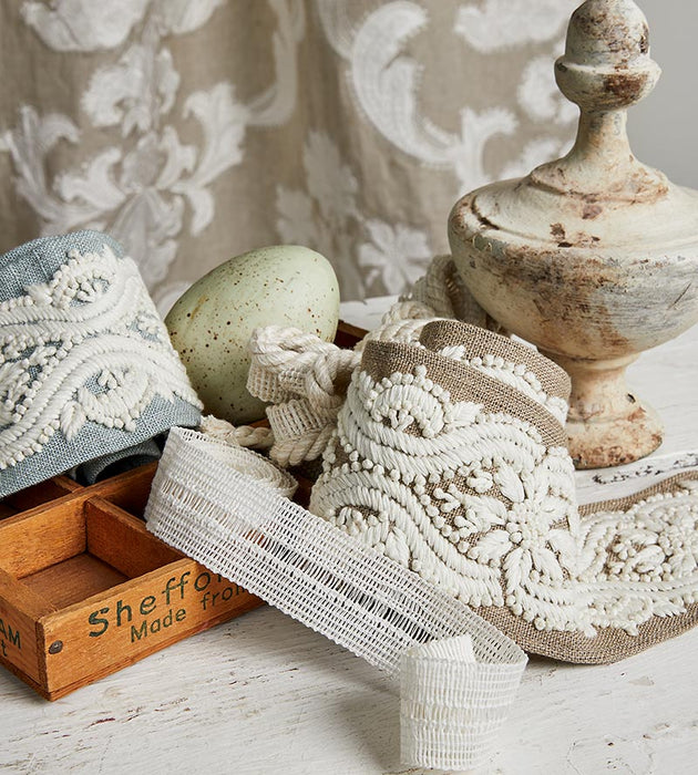 Scalamandre Kalle Linen Tape Natural Trim SCT33180002