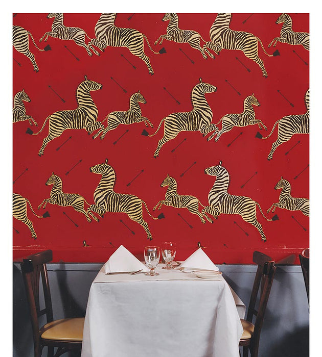 Scalamandre Zebras - Wallpaper Limelight Wallpaper SCWP81388M0015