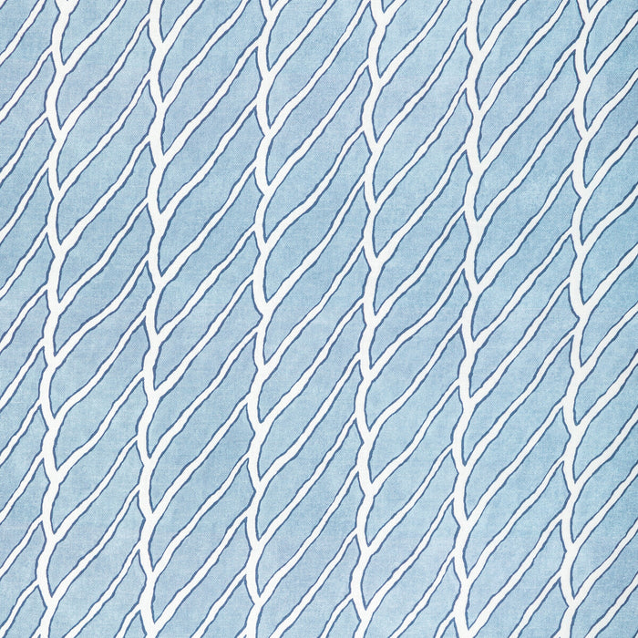 Kravet Basics Sea Cable Ocean Fabric Sample SEA CABLE.5.0