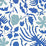 China Seas Seya Bali Blue New Blue Wallpaper 6650W-03WP