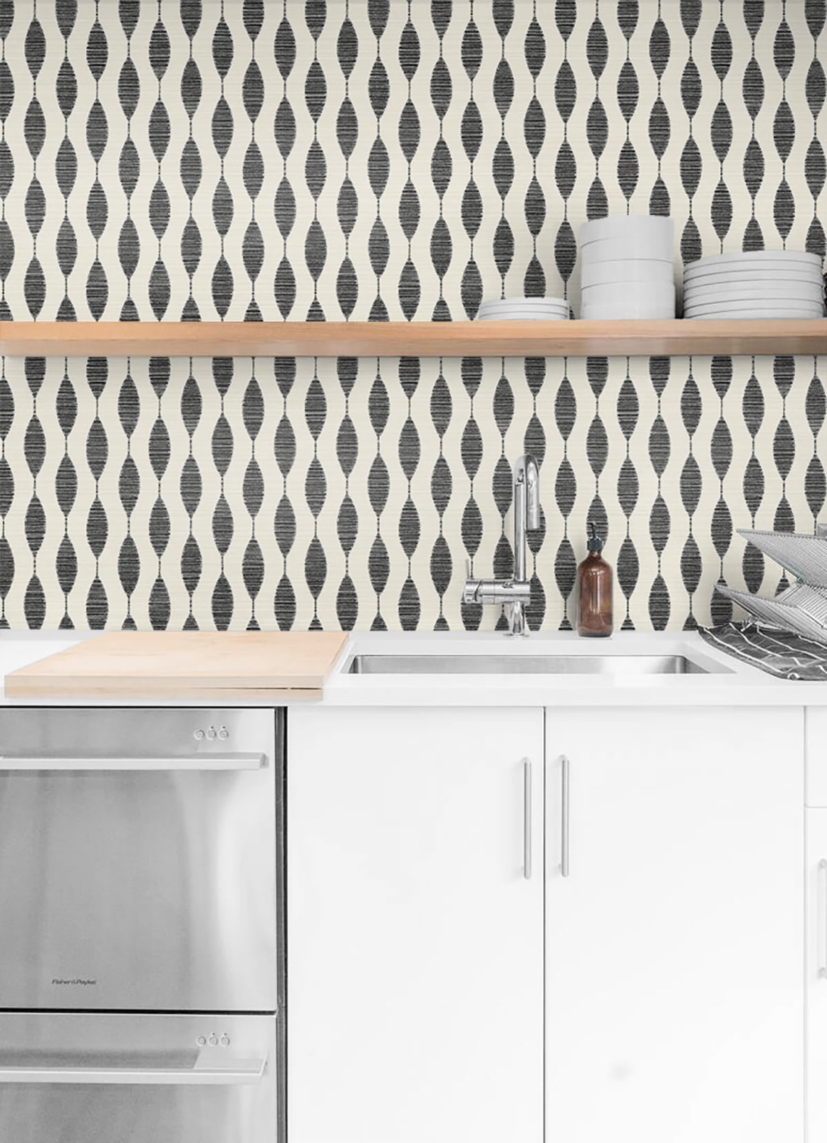 Seabrook Designs Ditto Eclipse & Linen Wallpaper SG10900