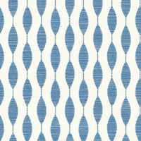Seabrook Designs Ditto French Blue Wallpaper SG10902