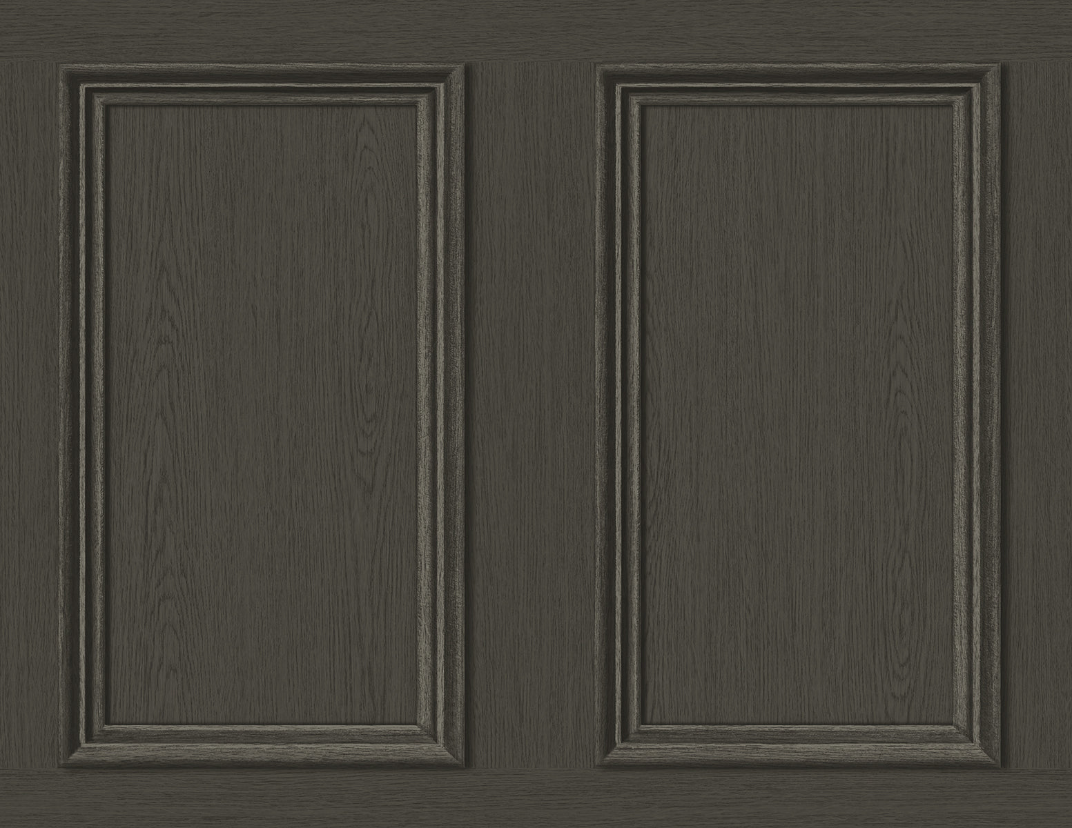 Seabrook Designs Faux Wood Panel Charcoal Wallpaper SG11810