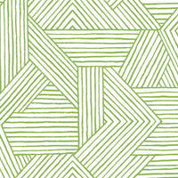Seabrook Designs Etched Geometric Spring Green Wallpaper SG12404