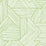 Seabrook Designs Etched Geometric Spring Green Wallpaper Sample SG12404