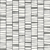 Seabrook Designs Organic Stripe Monochrome Wallpaper SG12500