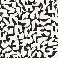 Seabrook Designs Graphic Geo Black Wallpaper SG12800