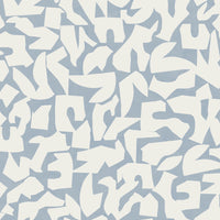 Seabrook Designs Graphic Geo Blue Wallpaper SG12802