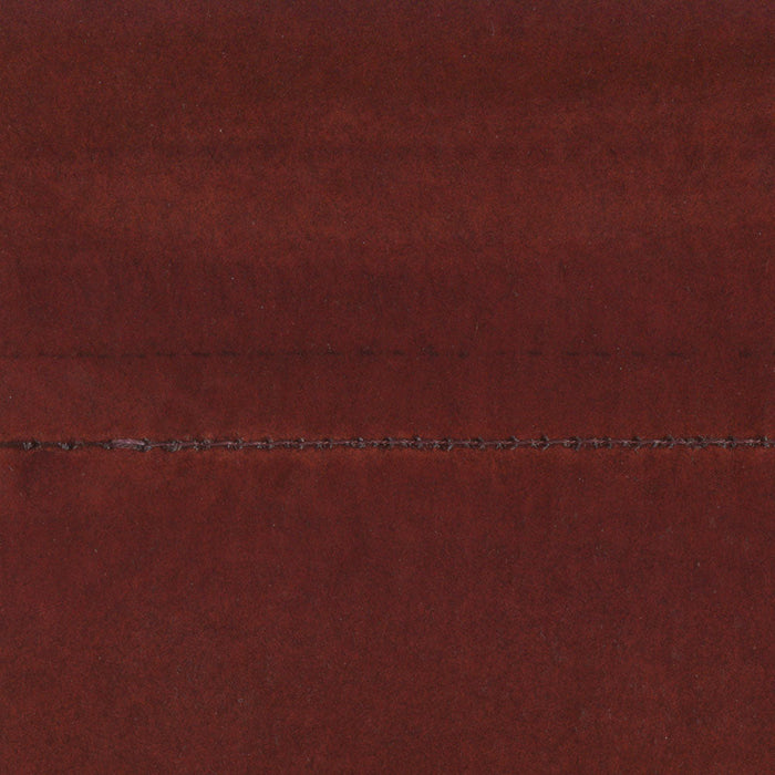 Maya Romanoff Stitched Horizontal Lacquered Rust Wallpaper Sample MR-SH-36-203-L