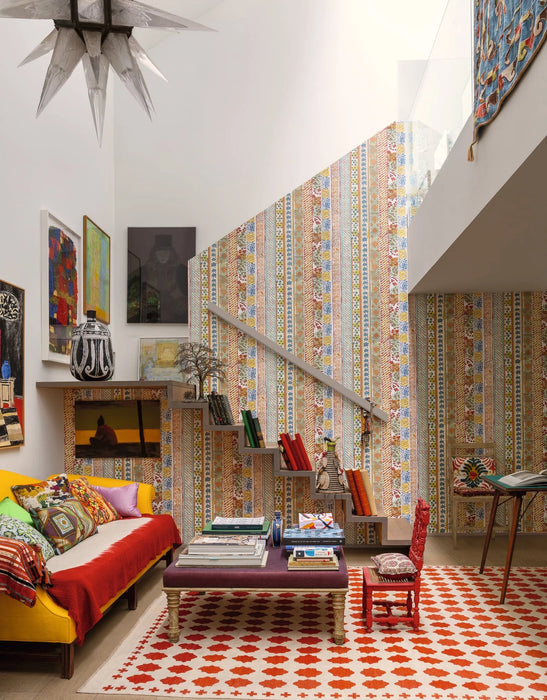 Pierre Frey Frida Soleil Wallpaper Sample FP256001
