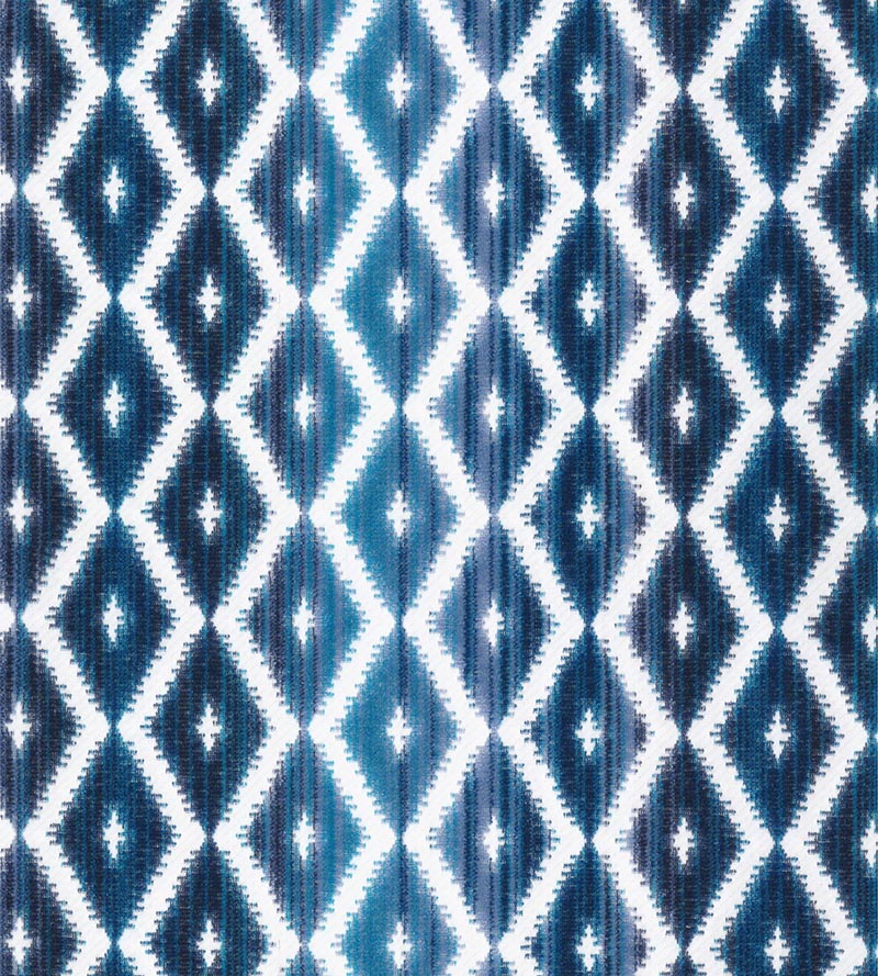 Grey Watkins Diamantina Blue Marine Fabric Sample SI13160004
