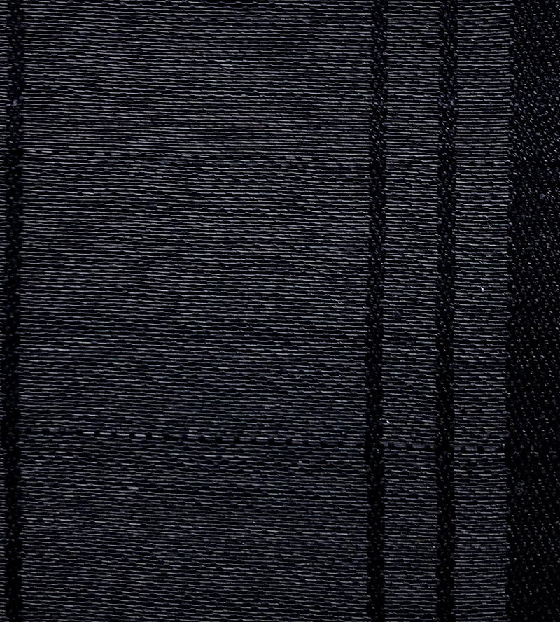 Old World Weavers Ardennais Silk Horsehair Black Fabric SK01000001