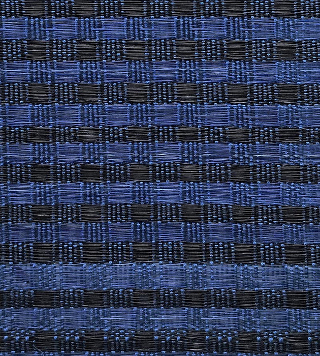 Old World Weavers Dale Horsehair Blue / Black Fabric SK06810001