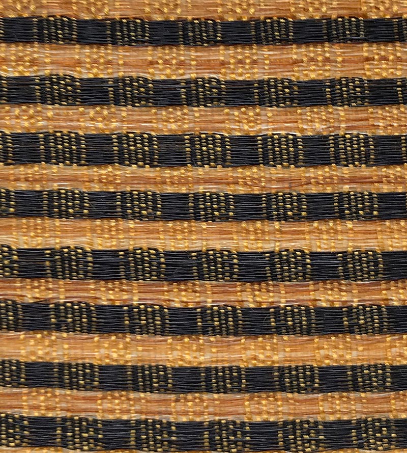 Old World Weavers Dale Horsehair Black / Yellow Fabric Sample SK68150001