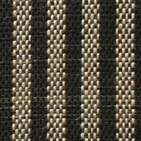 Old World Weavers Selle Ii Narrow Stripe Natural / Black Fabric SKS9040001