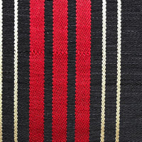 Old World Weavers Ardennais Silk Horsehair Black / Red / Beige Fabric SK01070002