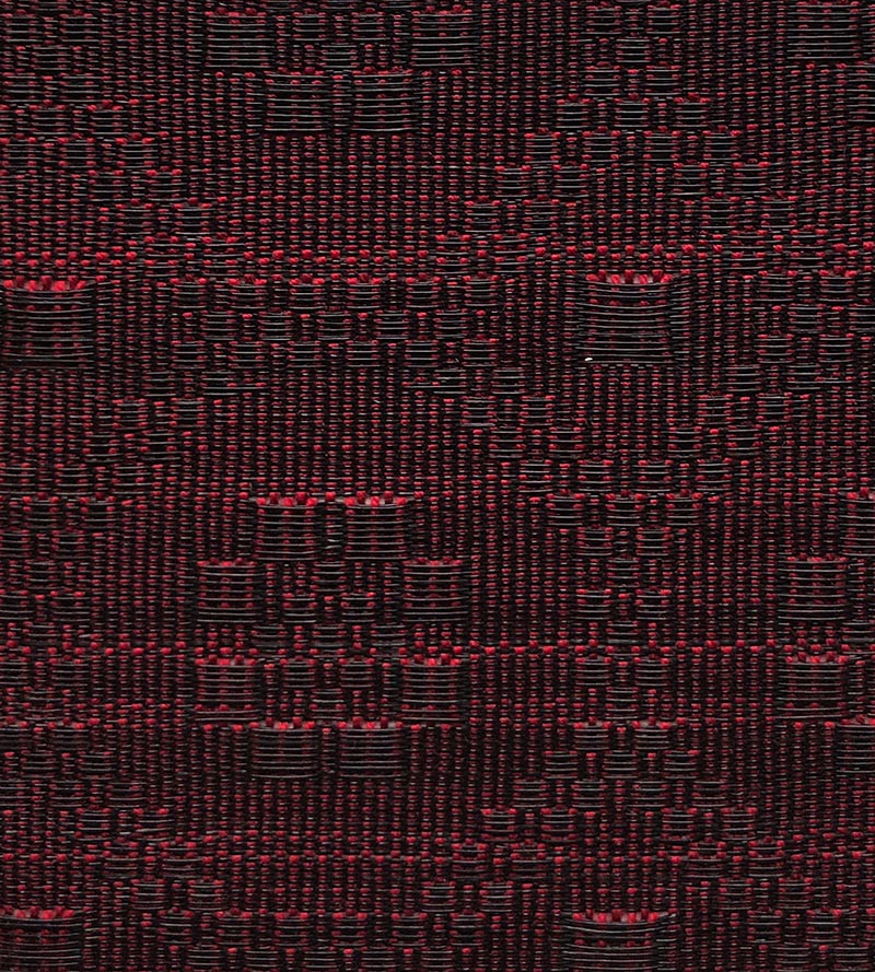 Old World Weavers Holstein Horsehair Burgundy Fabric SKH6030002
