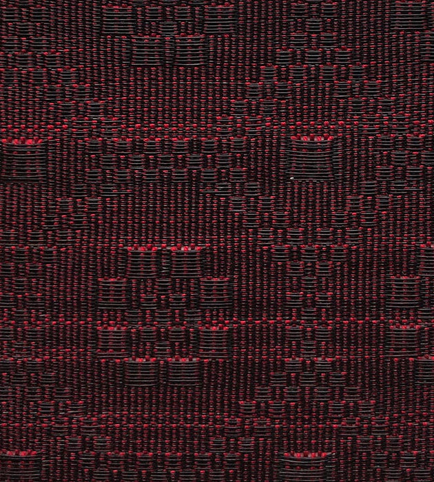 Old World Weavers Holstein Horsehair Burgundy Fabric Sample SKH6030002