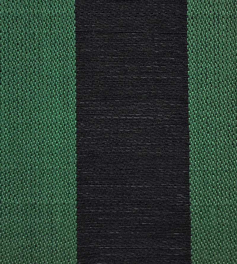 Old World Weavers Breton Horsehair Black / Green Fabric Sample SKR2050004