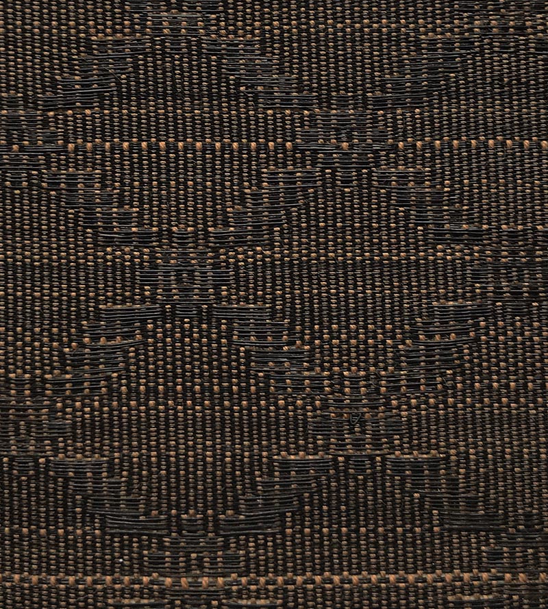 Old World Weavers Jutland Horsehair Brown / Black Fabric Sample SK06090005