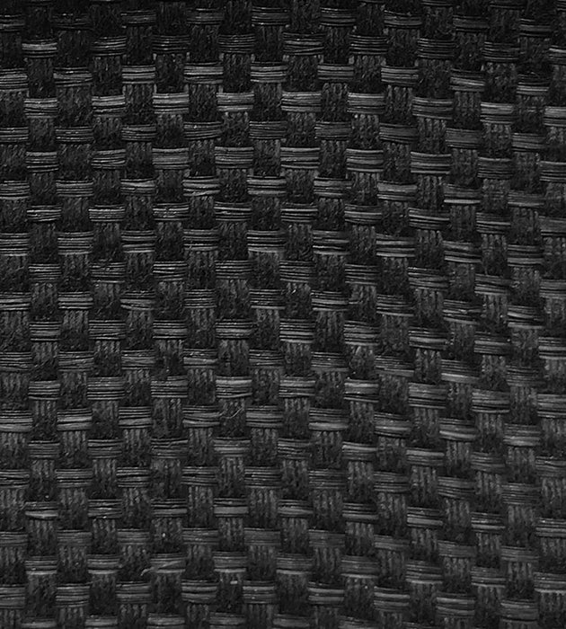 Old World Weavers Selle Ii Horsehair Black Linen Fabric Sample SKSELL0011