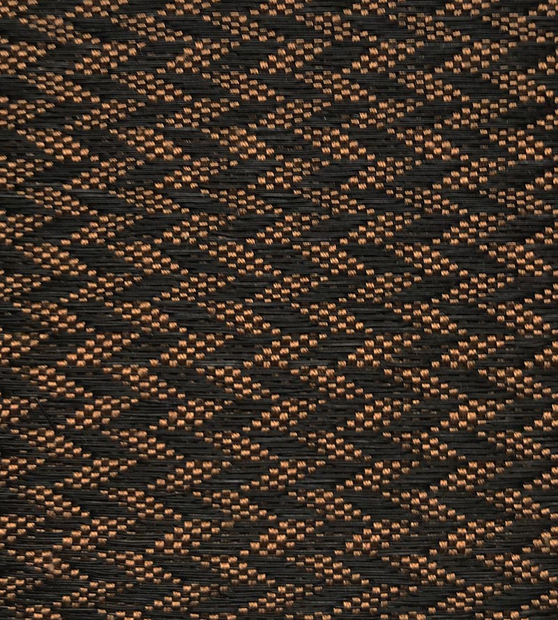 Old World Weavers Milzig - Silk/Horsehair Brown & Black Fabric Sample SK64600019