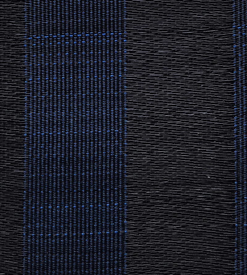 Old World Weavers Fredericksborg Horsehair Blue / Black Fabric SKH6050021