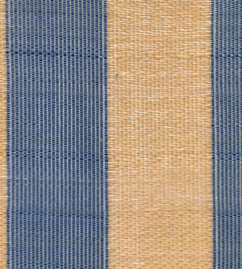 Old World Weavers Fredericksborg Horsehair Yellow / Blue Fabric Sample SK06050036