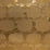 Maya Romanoff Starlit Lattice Golden Pearl/Golda Wallpaper Sample MR-SL1-02-1552