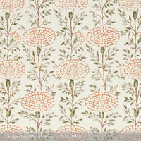 Lisa Fine Samode Wallpaper Tangerine/Parchment Wallpaper SMDW-54