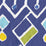 Alan Campbell Sahara Multi Color Navy Blues Yellow Lime Fabric AC117-04W