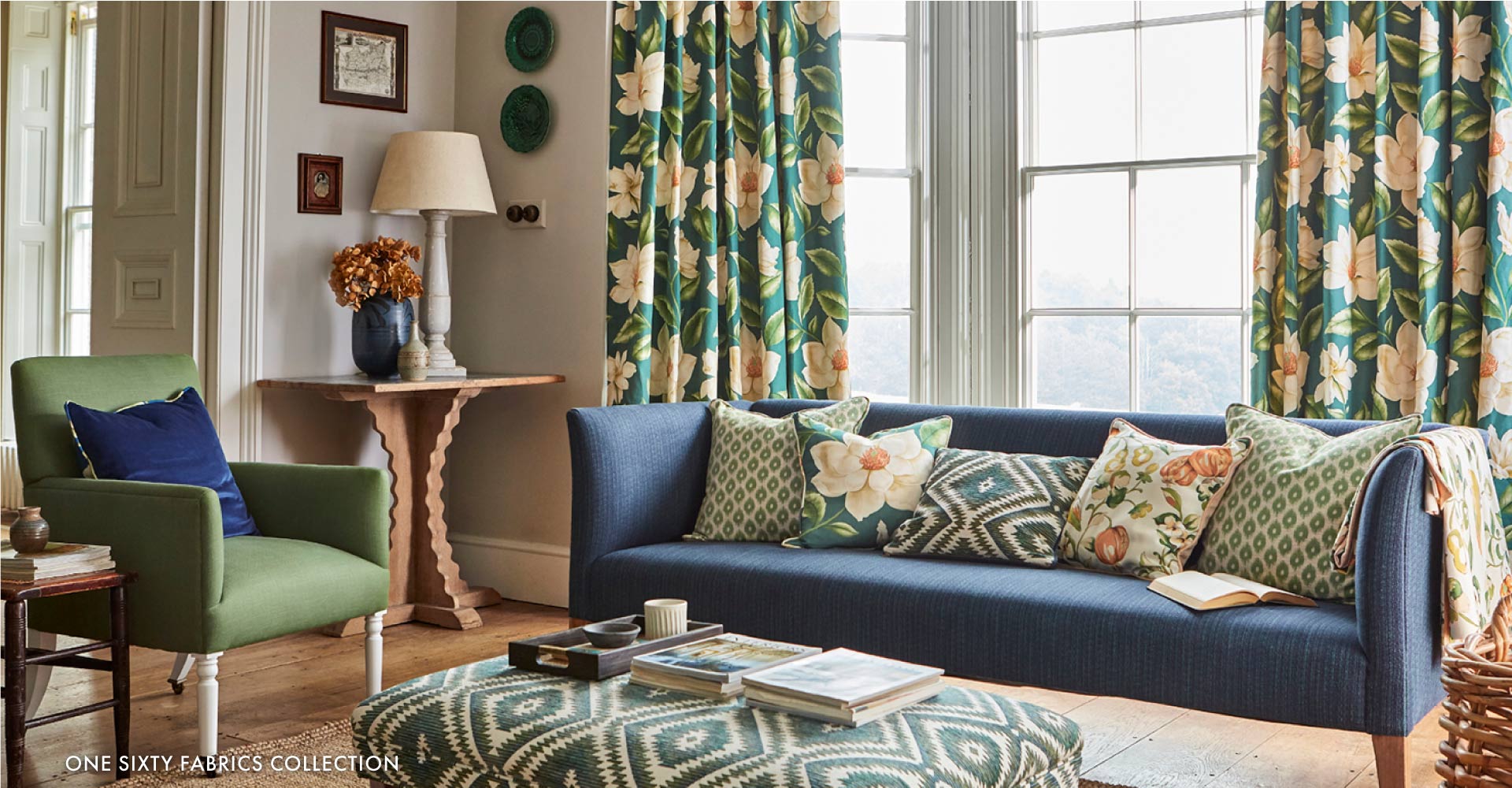 Sanderson One Sixty Mutli Color Fabric Collection
