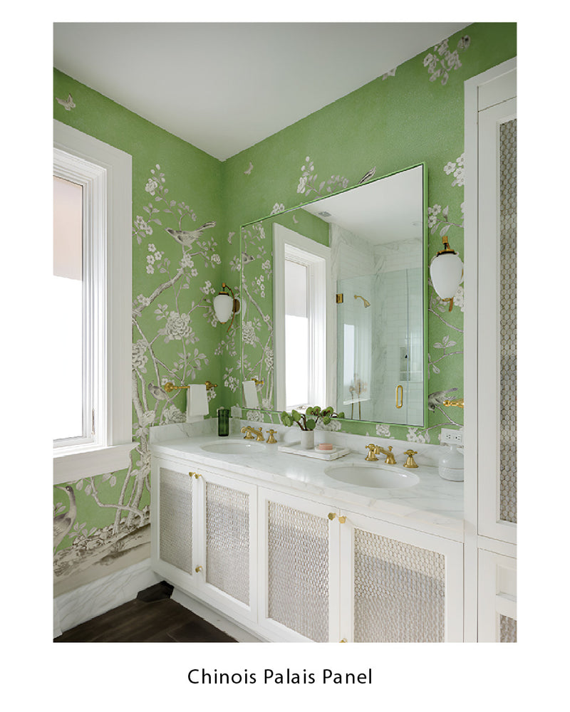 Schumacher  Chinois Palais Panel Wallpaper