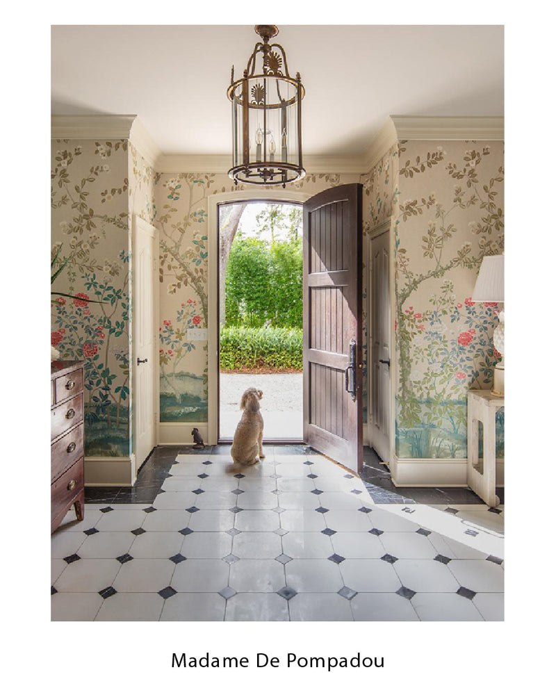 Schumacher Madame De Pompadou Wallpaper