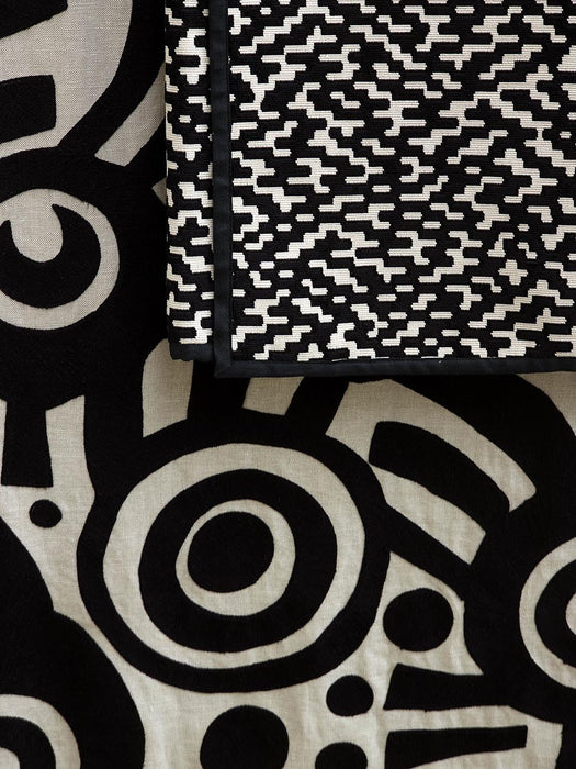 Pierre Frey Sakura Noir Fabric Sample F2990001