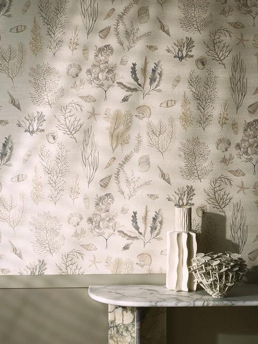 Pierre Frey Les Sablons Galet Wallpaper Sample FP242001