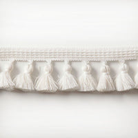 Pindler Lollie White Fabric T296