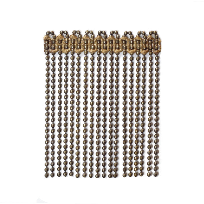 Kravet Couture Ball/chain Bull Bronze Trim Sample T30463.44.0