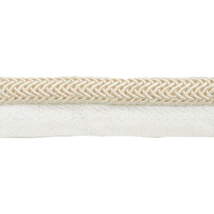 Kravet Design Electric Edge White Trim Sample T30646.1.0