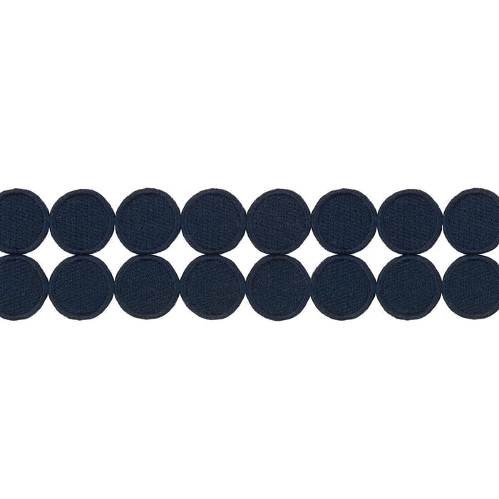 Kravet Design Double Dot Navy Trim Sample T30737.55.0