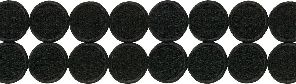 Kravet Design Double Dot Black Trim Sample T30737.8.0