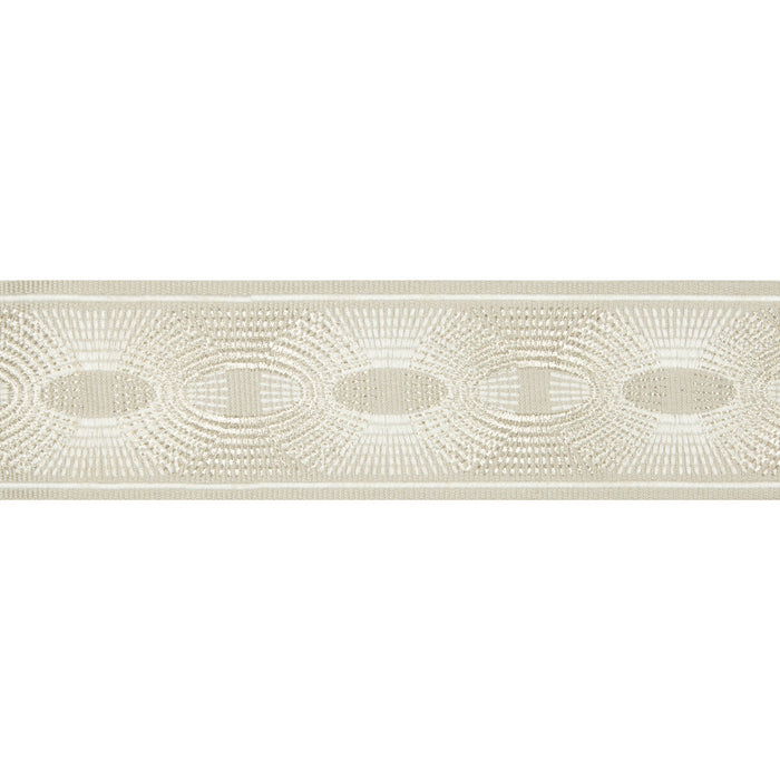 Kravet Design Deco Rays Soft Grey Trim Sample T30766.11.0