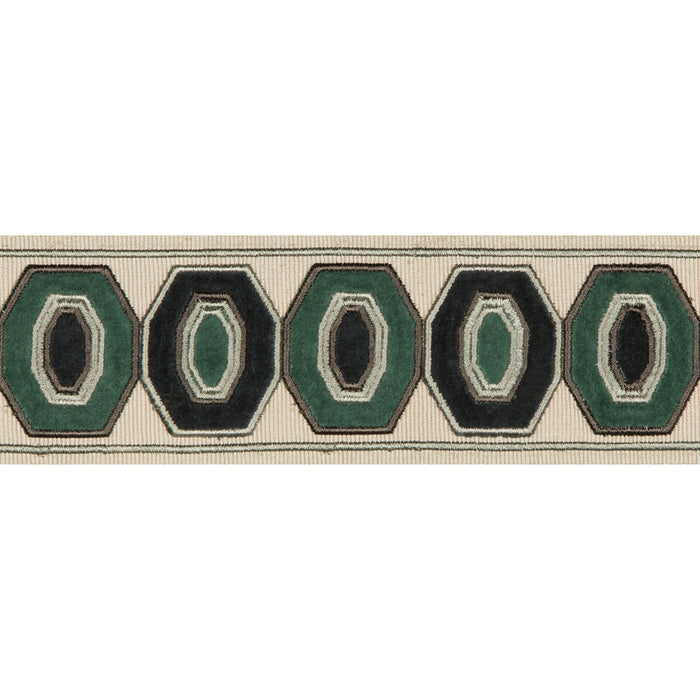 Kravet Design Geodex Teal Trim Sample T30772.1153.0
