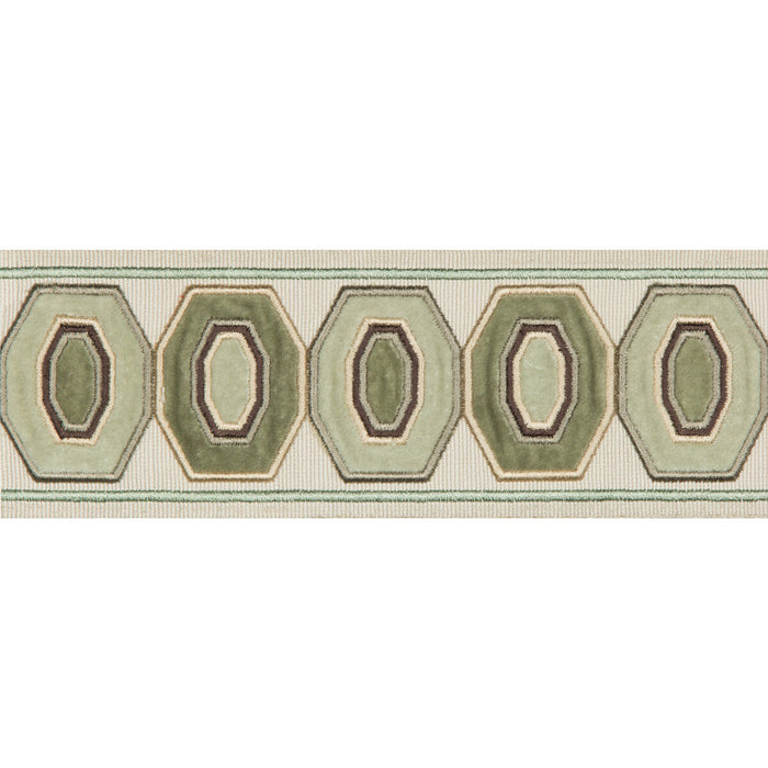 Kravet Design Geodex Mint Trim Sample T30772.311.0