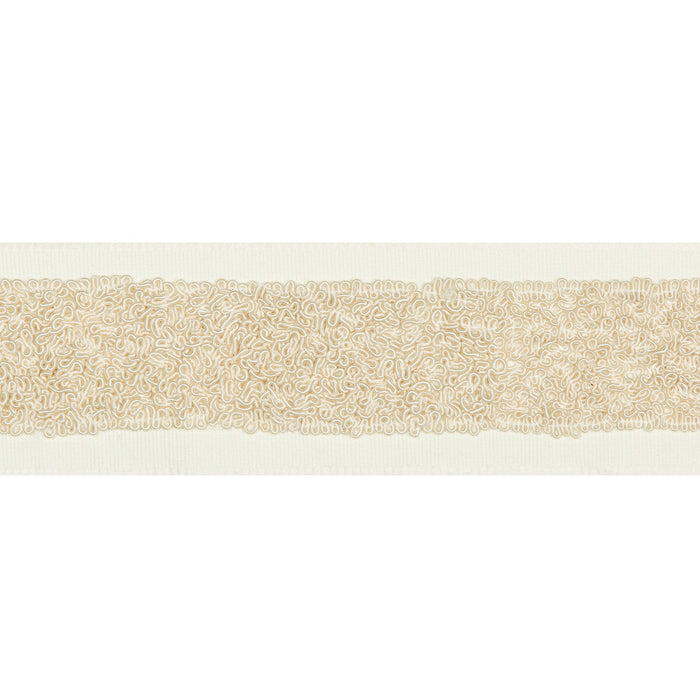 Kravet Design Aswirl Ivory Trim Sample T30776.1.0