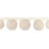 Kravet Couture Jungle Poms Ivory Trim Sample T30826.101.0