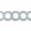 Kravet Couture Looped Tape Silvermist Trim Sample T30829.11.0